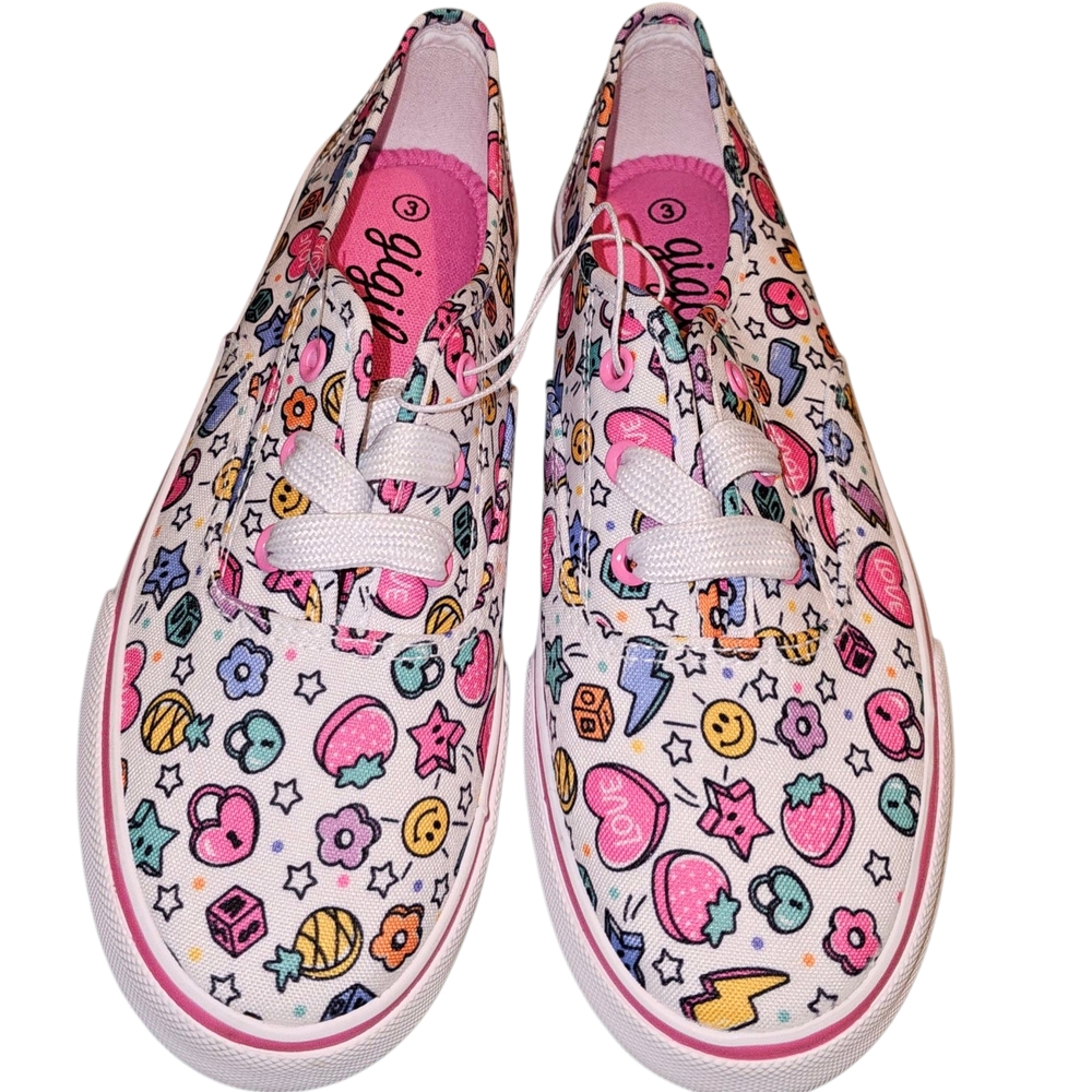Gigil Kids Colorful Patterned Sneakers